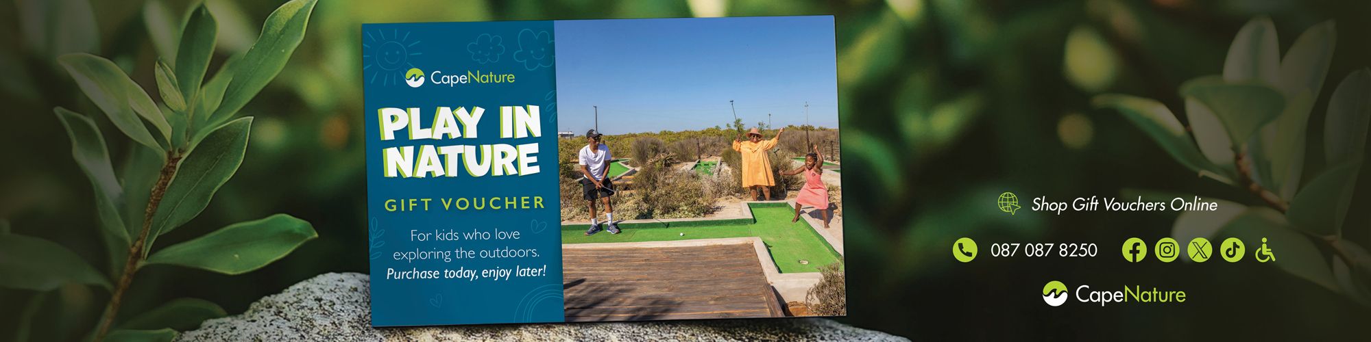 CN Play in Nature Voucher Fun Web Banner CN Play in Nature Voucher Fun Web Banner