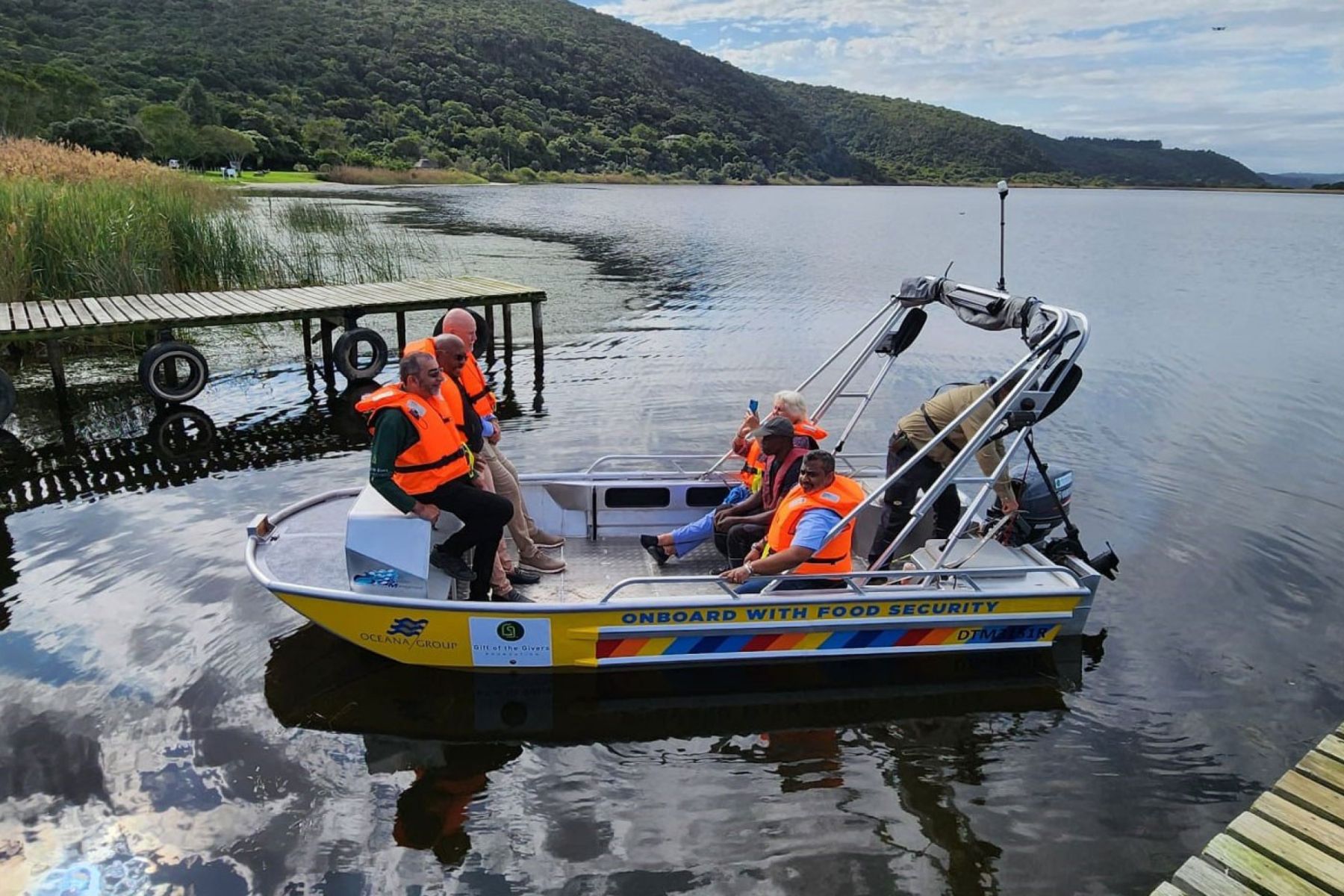 CapeNature’s Groenvlei Carp Community Project gifted new fishing boat