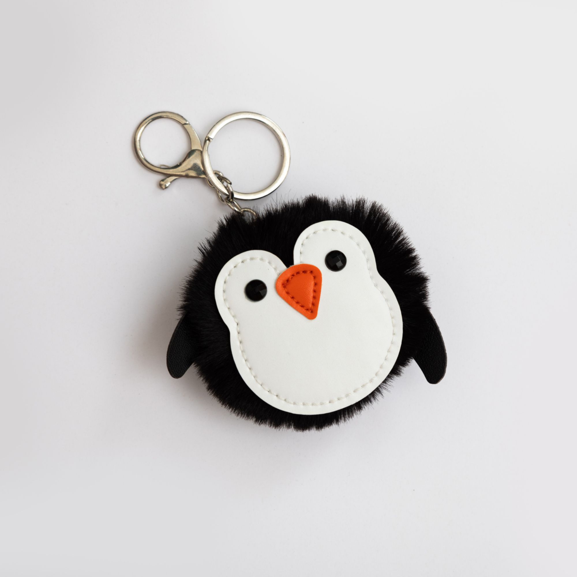 Penguin Bird Island Black White and Pink Extra Small