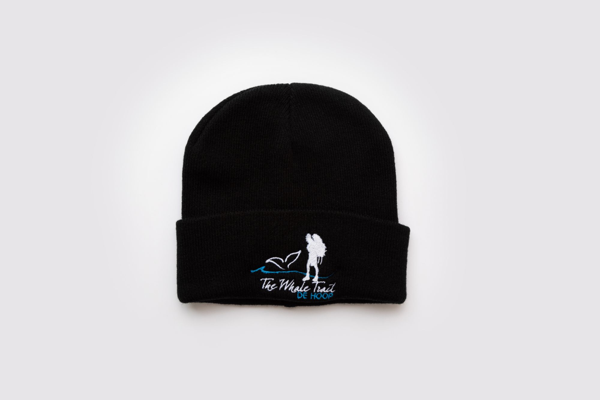 Beenie Whale Trail Logo Black Beenie Whale Trail Logo Black