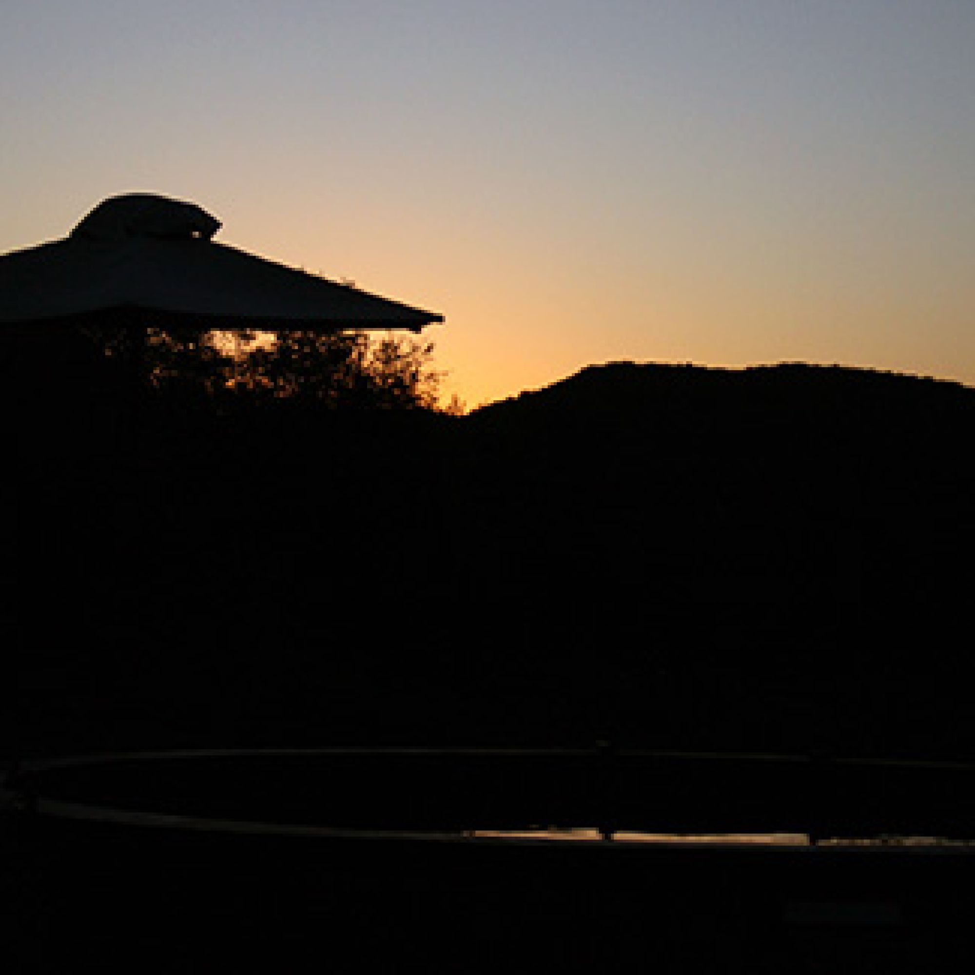 Gamkaberg Sweetthorn sunset November 2015