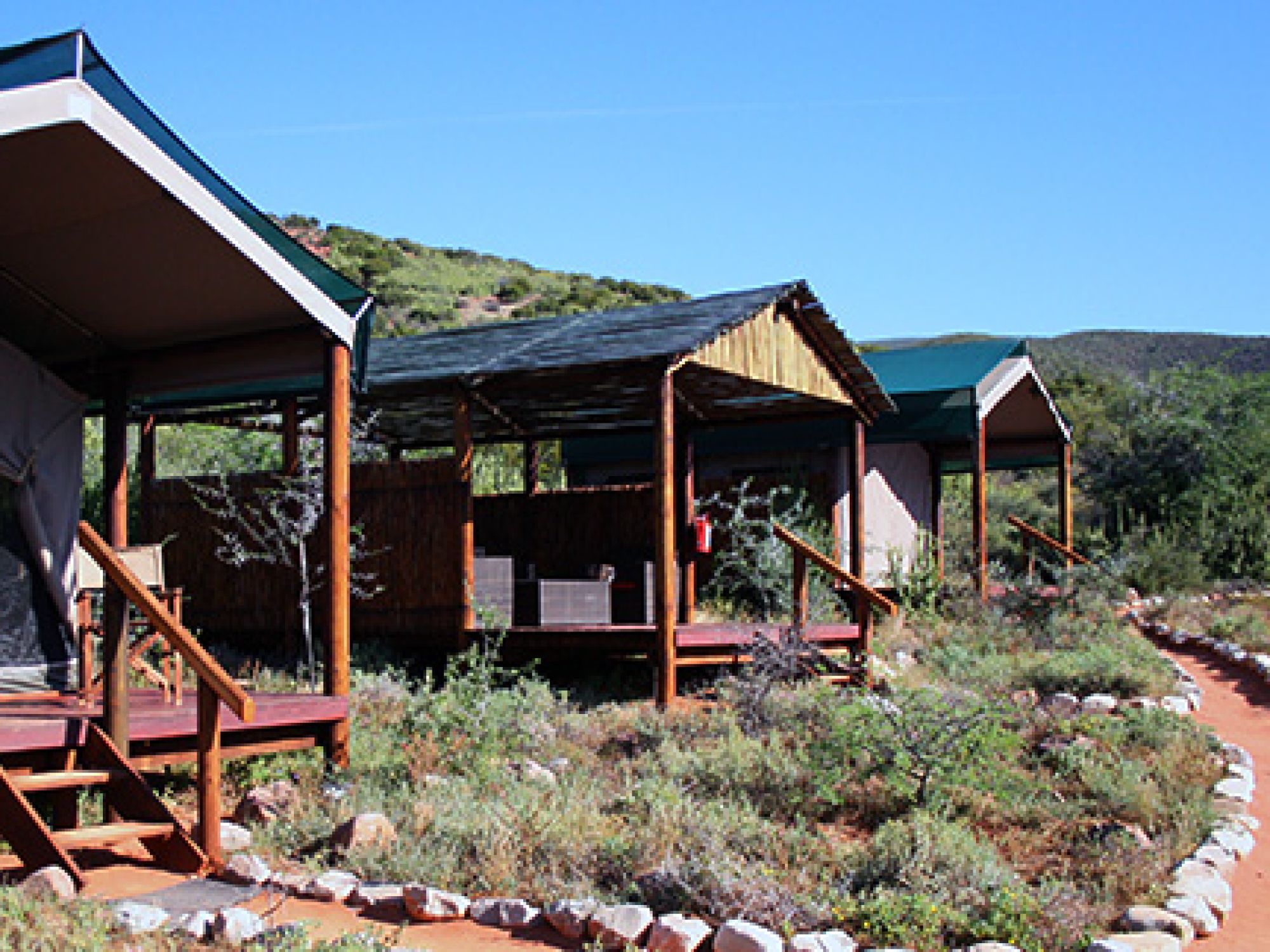 Gamkaberg Sweetthorn tents November 2015 Gamkaberg Sweetthorn tents November 2015