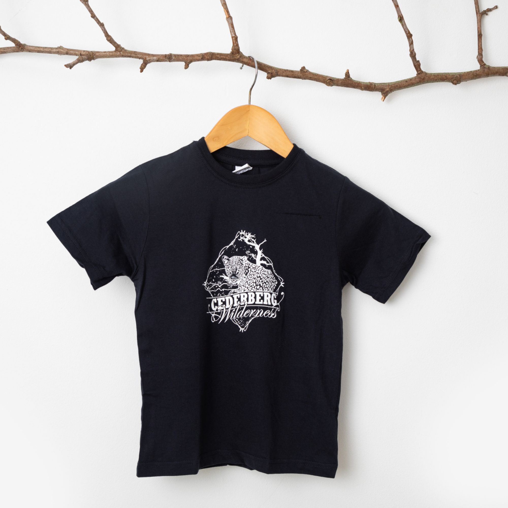 Kids short sleeve T shirt Cedberg Black