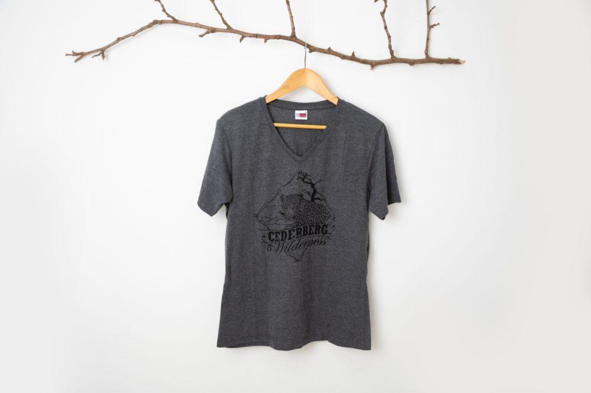 Ladies T shirt Cederberg Logo Grey Ladies T shirt Cederberg Logo Grey