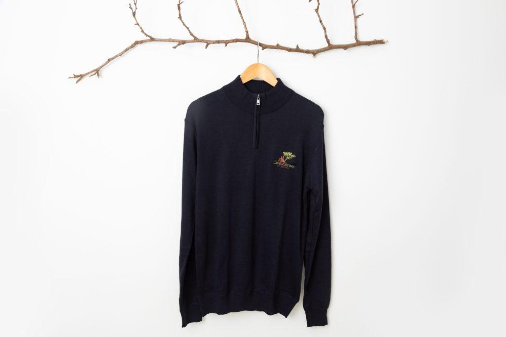 Mens long sleeve top Cederberg Logo Black Mens long sleeve top Cederberg Logo Black