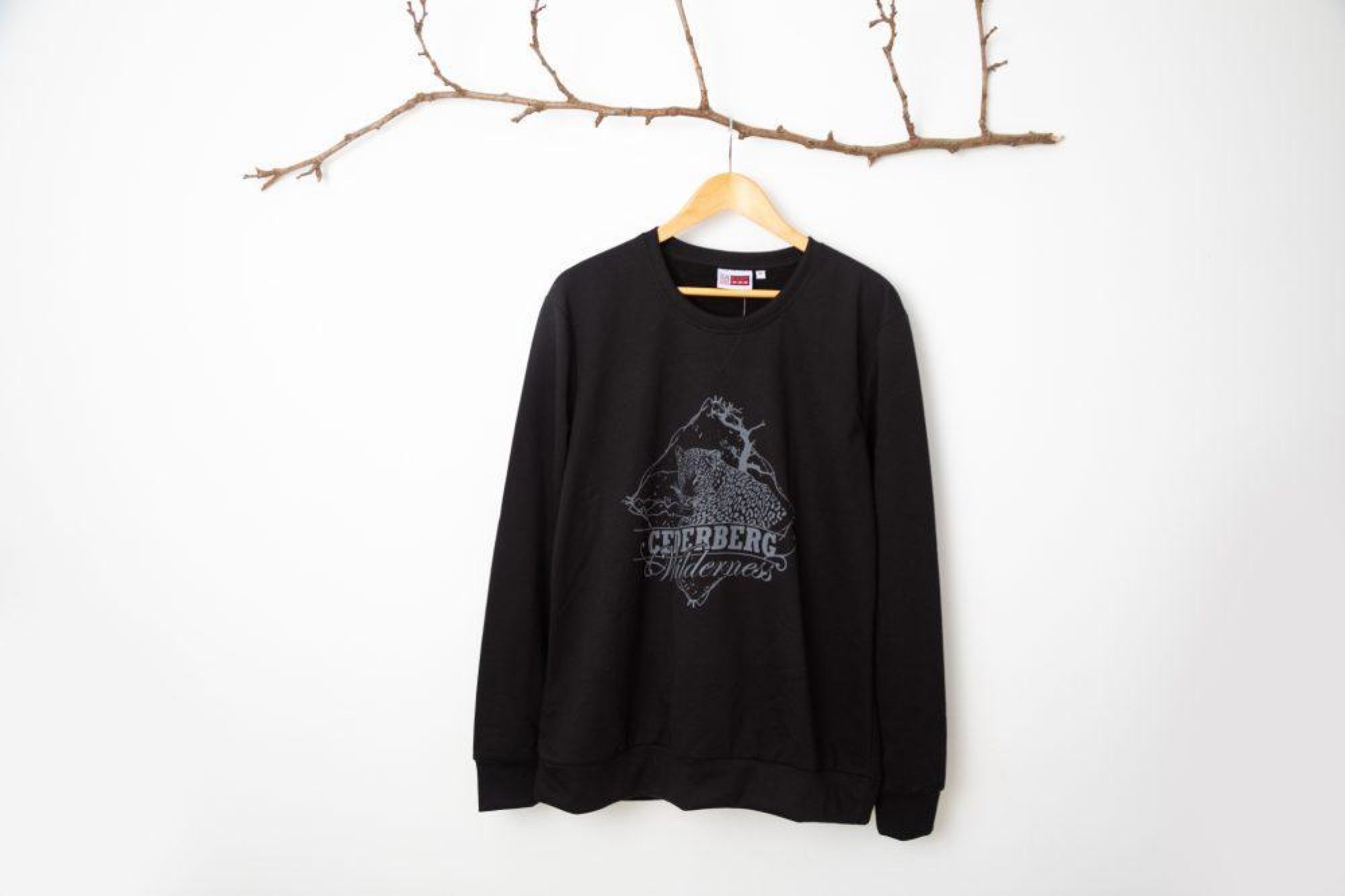 Unisex long sleeve top Cederberg Logo Black Unisex long sleeve top Cederberg Logo Black