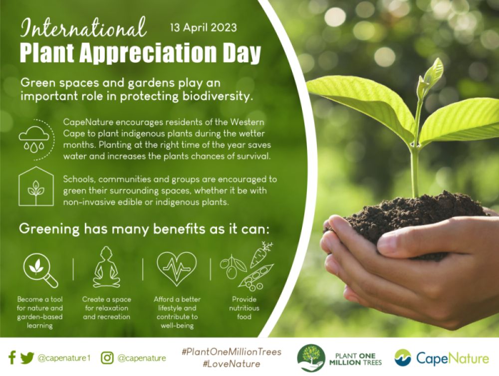 International Plant Appreciation Day Capenature